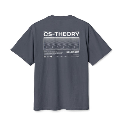 CS THEORY FADED BLUE T-SHIRT | ESSENTIAL