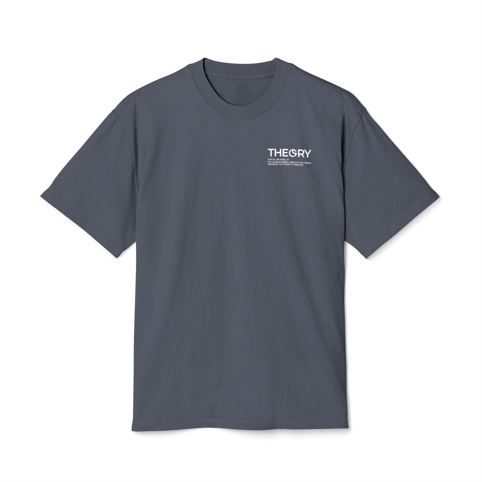 CS THEORY FADED BLUE T-SHIRT | ESSENTIAL