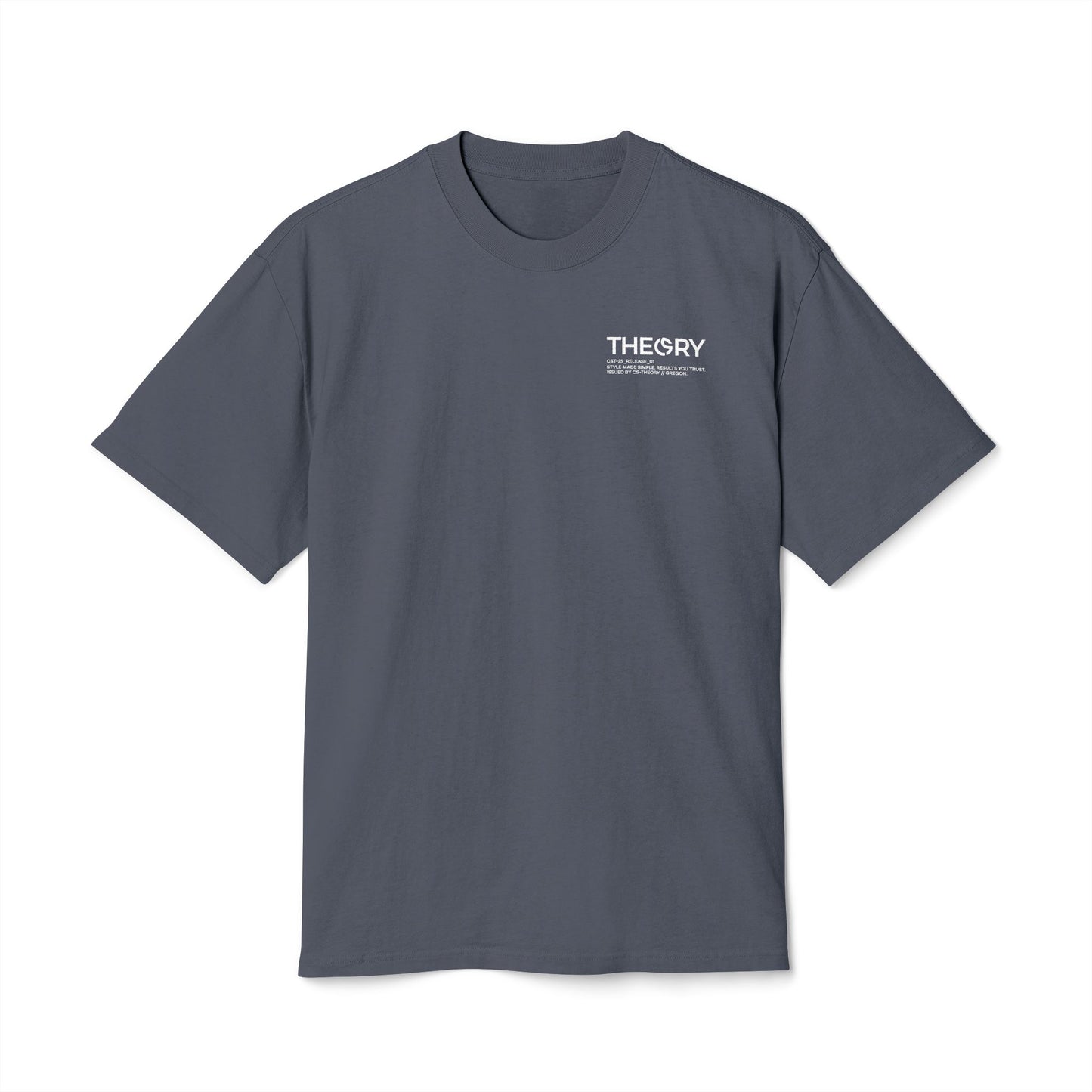 CS THEORY FADED BLUE T-SHIRT | ESSENTIAL