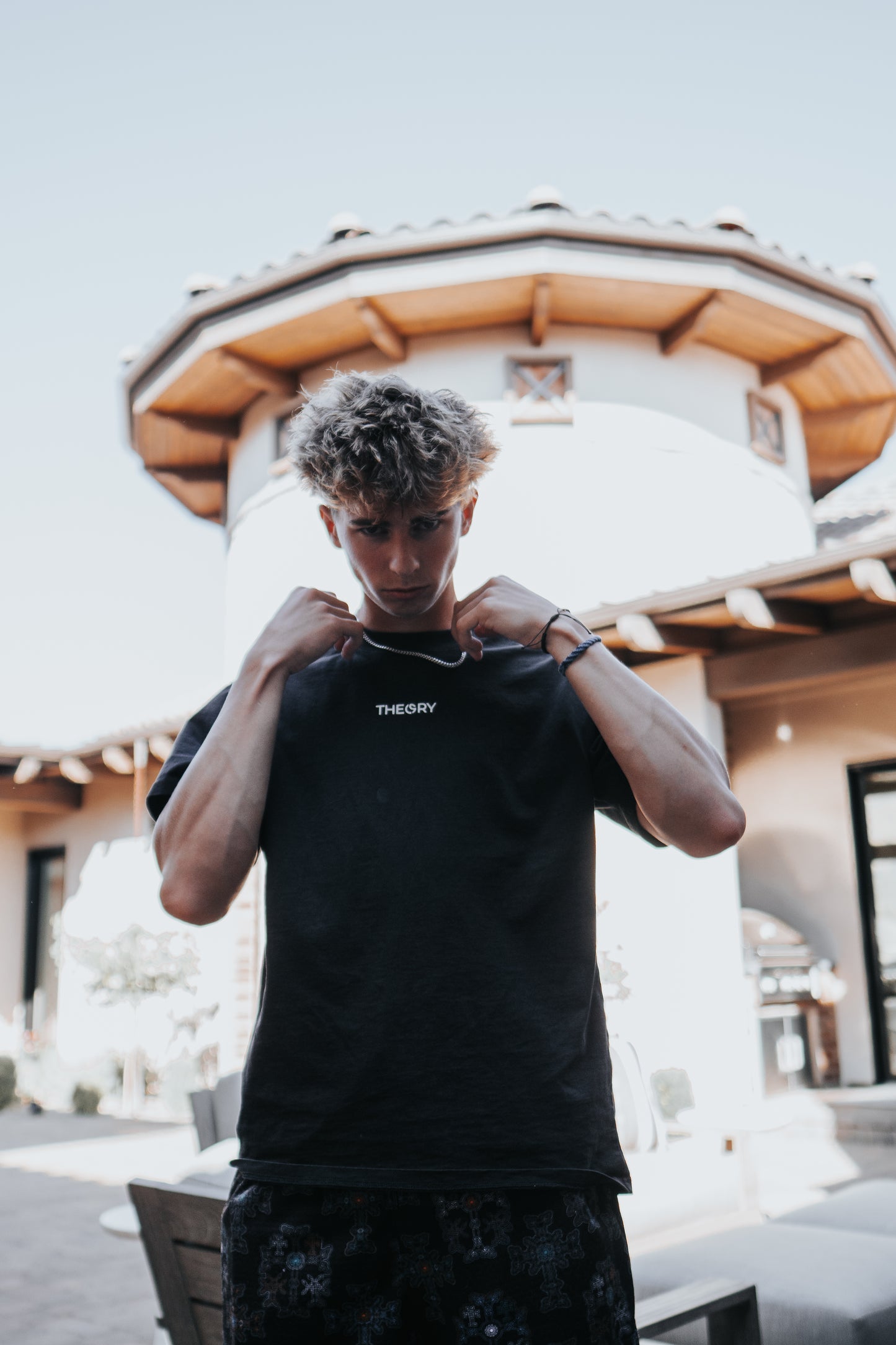 CSTHEORY OVERSIZED CREW NECK T-SHIRT | CLASSIC