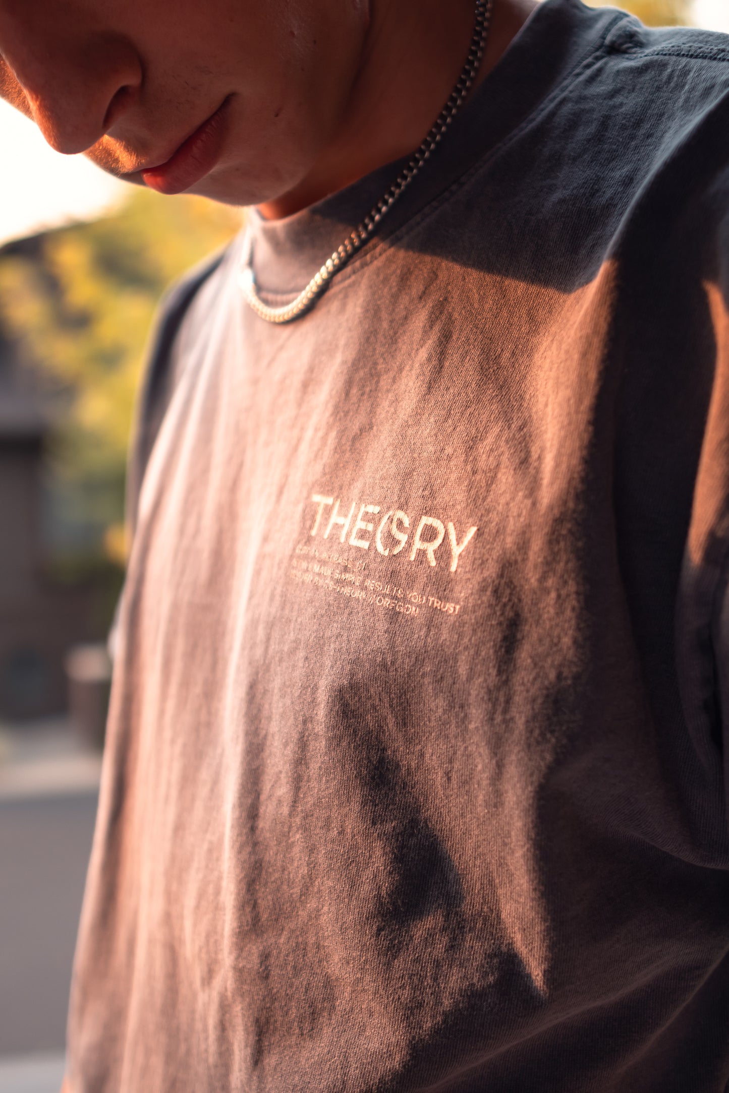 CS THEORY FADED BLUE T-SHIRT | ESSENTIAL